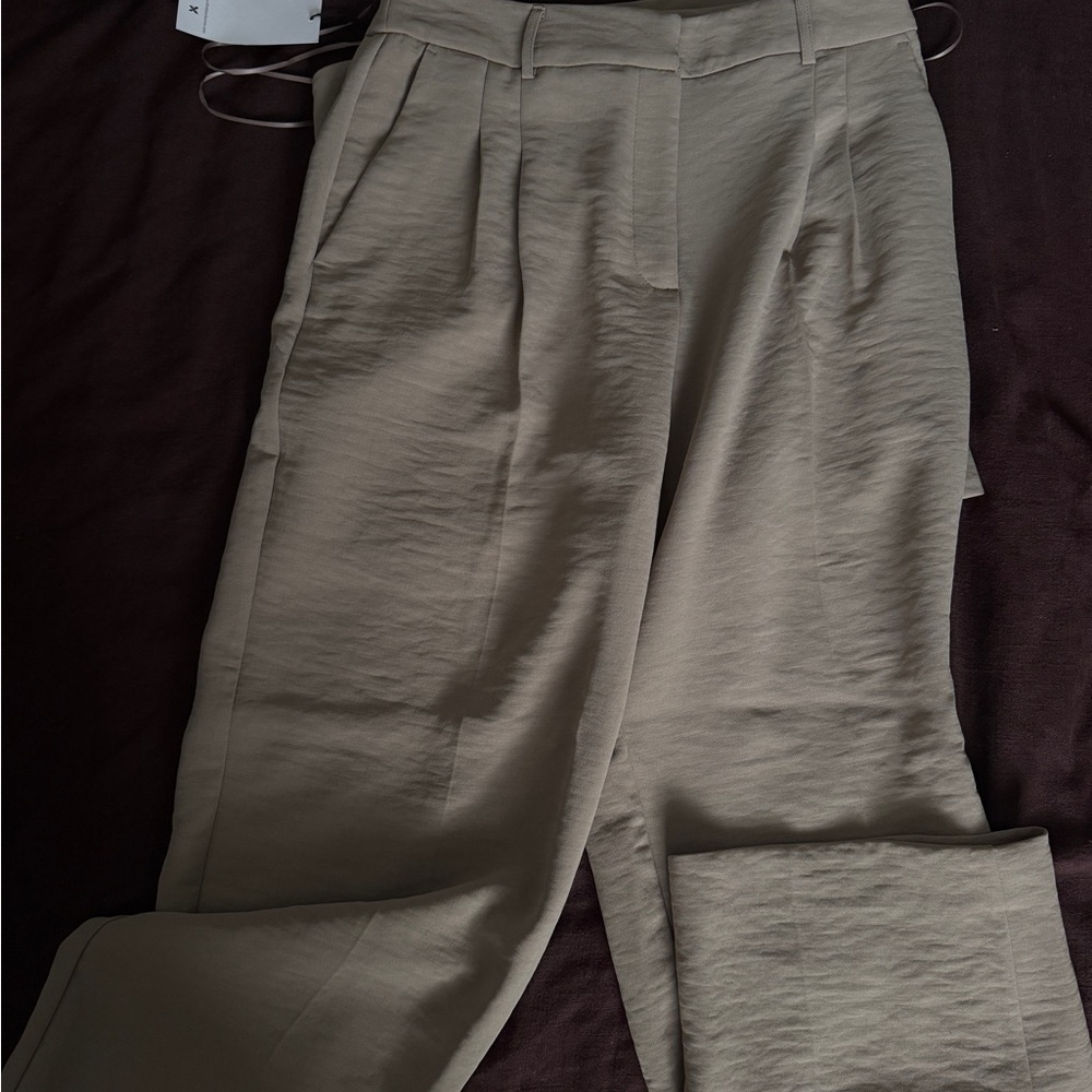 Women's Tan Jumpsuit - Picture 2 of 2
